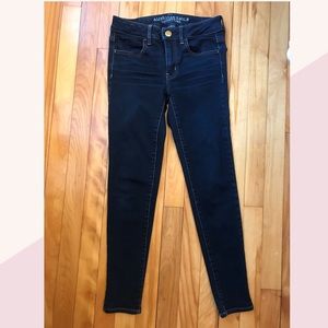 American Eagle Dark Wash Jeggings